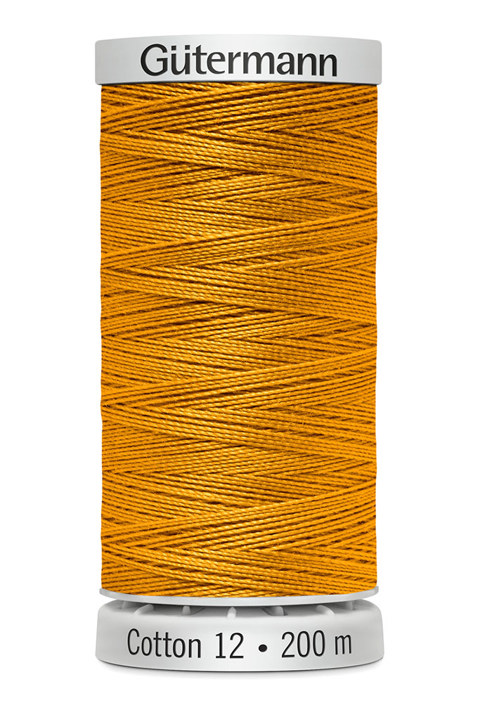 GUTERMANN - Thread Cotton 12 200M Sulky Machine Embroidery - 1024