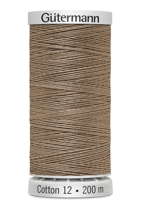 GUTERMANN - Thread Cotton 12 200M Sulky Machine Embroidery - 1128