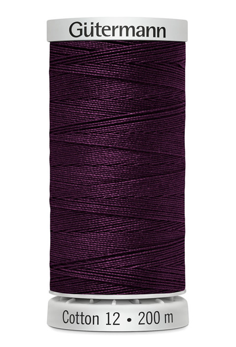 GUTERMANN - Thread Cotton 12 200M Sulky Machine Embroidery - 1189