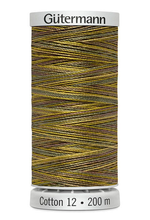 GUTERMANN - Thread Cotton 12 200M Sulky Machine Embroidery - 4009