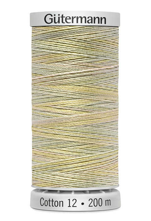 GUTERMANN - Thread Cotton 12 200M Sulky Machine Embroidery - 4012