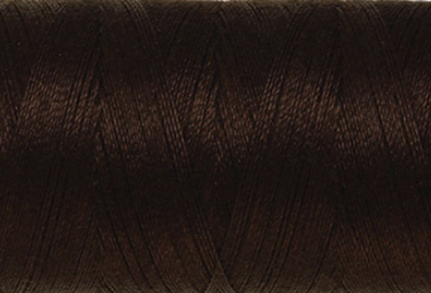 100% COTTON 60 200M - Very Dark Brown
