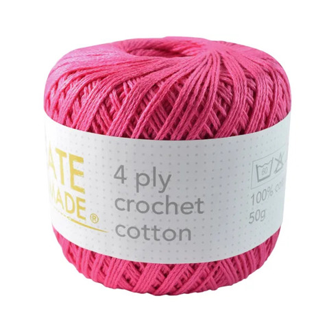 4ply Crochet Cotton BC631 Berry