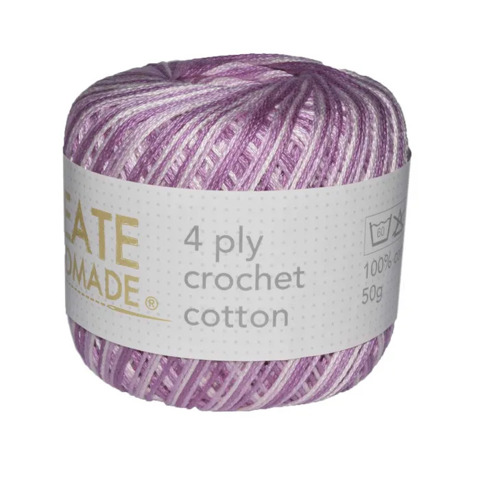 4ply Crochet Cotton BC6378 Cerises