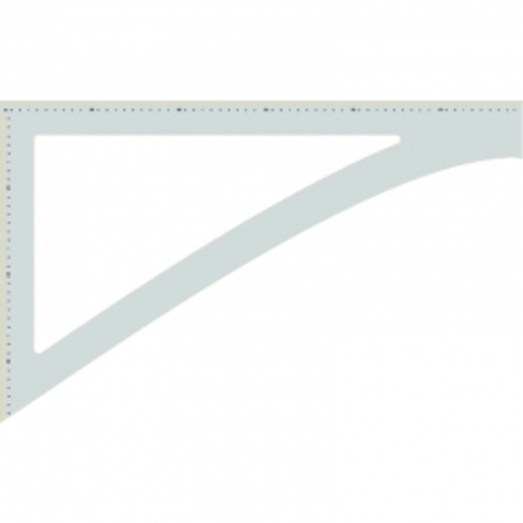 Matilda's Own Template - Pattern Drafting Square Printed Clear