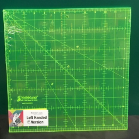 Matilda's Own Template - Ruler Square Imperial Left Handed - 12.5 x 12.5in