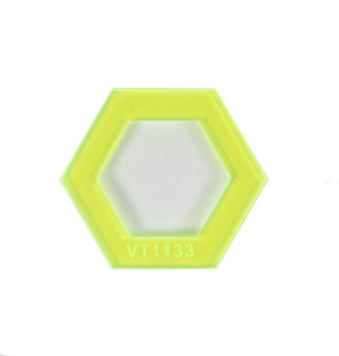Matilda's Own Template - Hexagon Donut - 1.5in