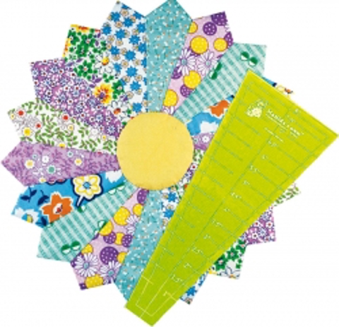 Matilda's Own Template - Dresden Plate 20 & 22 deg - 10in