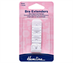 Bra Back Expander Extender 19mm - 1 Hook - white