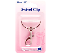 Swivel Clip - 35mm - Nickle