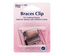 Braces Clip - Bronze