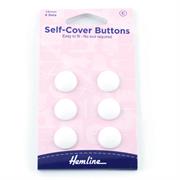 Buttons - Self Cover Buttons Nylon 15mm