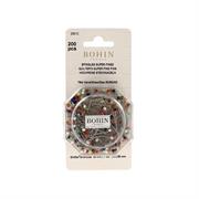 BOHIN - Glass Head Pins Mp200 - 1.3/8 assorted