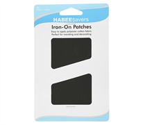 Iron-On Patches - BLACK