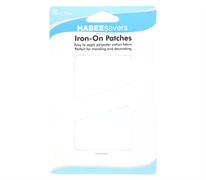 Iron-On Patches - WHITE