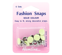 Fashion Snaps 11mm - Lemon