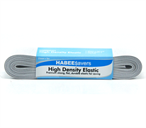 High Density Elastic - 25mm x 3m White