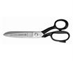 MUNDIAL - Scissors Tailors Shears Serra Sharp - Heavy Duty - black handle gift boxed 10in / 25cm
