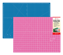 Large Double Sided Cutting Mat - Blue/Pink