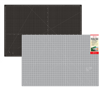 Extra Large Double Sided Cutting Mat - Grey/Black