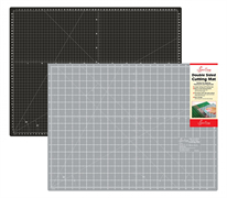 Large Double Sided Cutting Mat - Gray/Black