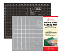 Small Double Sided Cutting Mat - Grey/Black