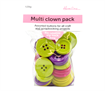 Buttons - Bulkpack - Multi Clown Pack 02