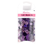 Buttons - Bulk pack - Assorted Lilacs and Purple Designs and Sizes
