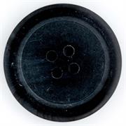 HEMLINE BUTTONS - Marble Style Button - dark grey 28mm