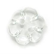 HEMLINE BUTTONS - Periwinkle Button - white 13mm
