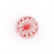 HEMLINE BUTTONS - Daisy Button Shank - pink 11mm