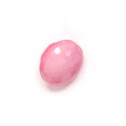 HEMLINE BUTTONS - Diamond Style Cut Shank Button - pink 11mm