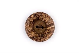 HEMLINE BUTTONS - Novelty Line Wooden Imitation Buttons Type 54 2PCS - brown