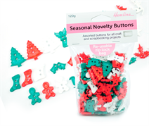 Buttons - Bulk pack - Seasonal Novelty Buttons