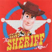 DIAMOND DOTZ - Woody The Sheriff Is Hero - 22 x 22cm
