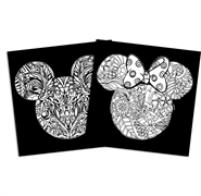 Velvet Art Poster - Mickey And Minnie 2 Pack