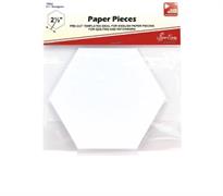 Paper Pieces - Pre-cut - Hexagon - 2.5" - 100pc