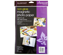 Papercraft Non-Gloss Magnetic Photo Paper - 210 x 297mm x 5 SHEETS