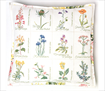 Thea Gouverneur Cross Stitch Kit - Wild Flower Cushion 410 x 410mm