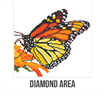 Diamond Art - Monarch - 30 x 30cm