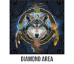DIAMOND DOTZ - Celtic Wolf Guide