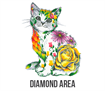 Diamond Dotz Flower Puss