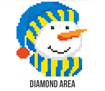 Diamond Dotz Snowman Cap