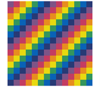 Diamond Dotz Tetris 20.3 x 20.3cm (8x 9in)