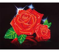 Diamond Dotz Red Rose Sparkle 35.5 x 27.9cm (14 x 11in)
