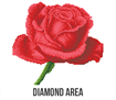 Diamond Dotz Rose Bud
