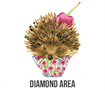 DIAMOND DOTZ - Love Prickles - 40 x 40cm (15.7  x 15.7IN )