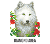Diamond Dotz White Wolf 