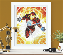 Diamond Dotz - Marvel - Iron Man Blast Off - 53 x 42cm