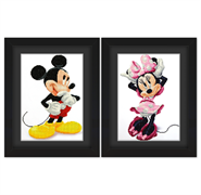 DIAMOND DOTZ - Disney Mickey & Minnie Pack - Includes 2 Designs - 31 x 43 cm